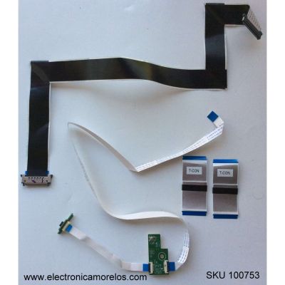 KIT DE CABLES PARA TV / VIZIO / B3T963 / MODELO D650I-C3